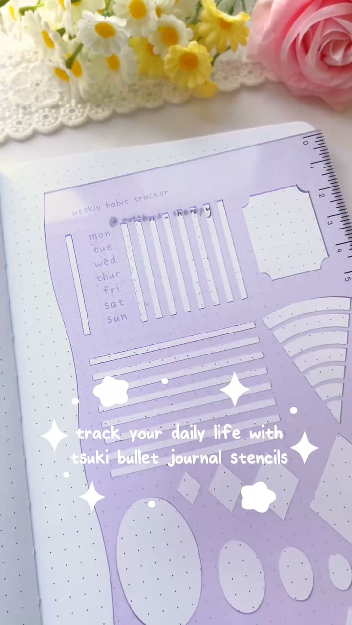 Shop Bullet Journal Stencils