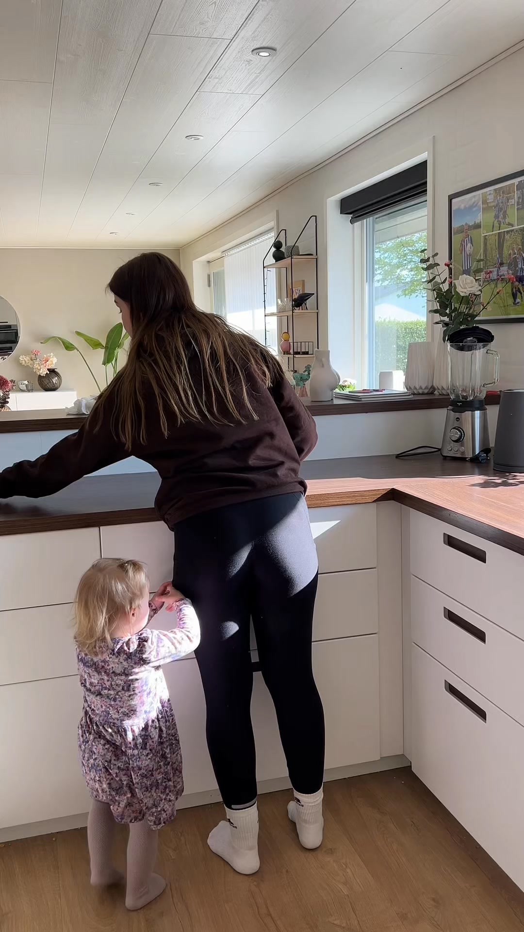 Hun ELSKER læringstårnet