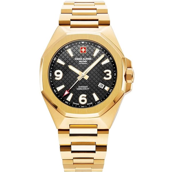 Swiss Alpine Military Herreur - Typhoon Gold - 42-43 mm