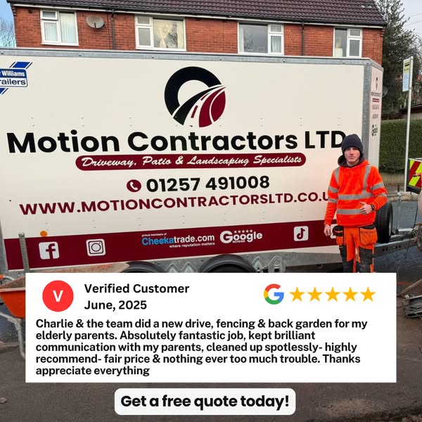 Get Your Free Driveway/Patio Quote