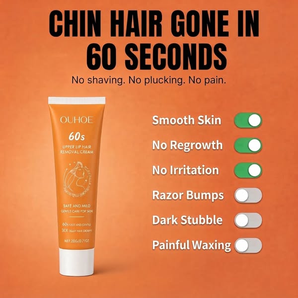 Shaving and plucking are actually making it much worse.