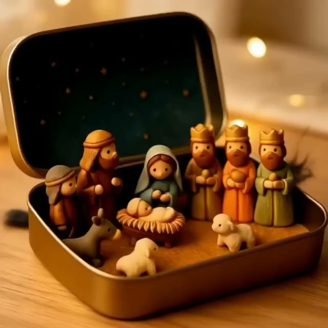 Julkrubba i Stilren Ask