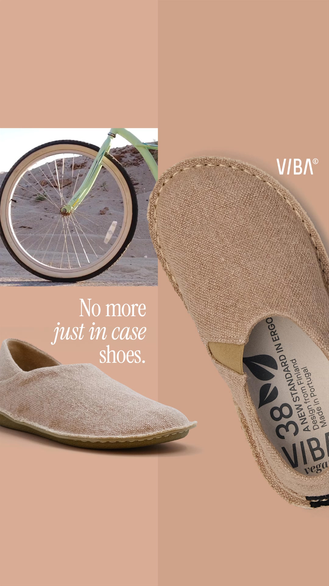 No more "just in case" shoes.