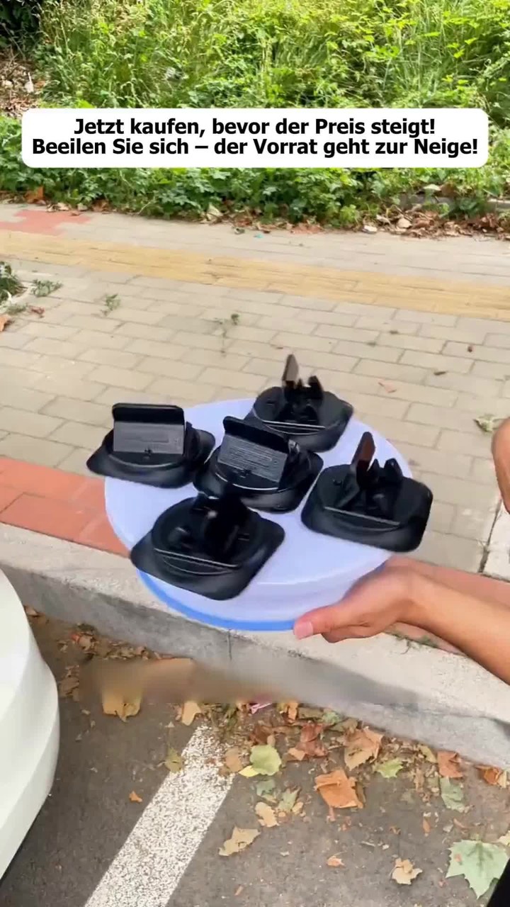 Nachrichten - Autohalterung für Handys mit 360°-Drehung