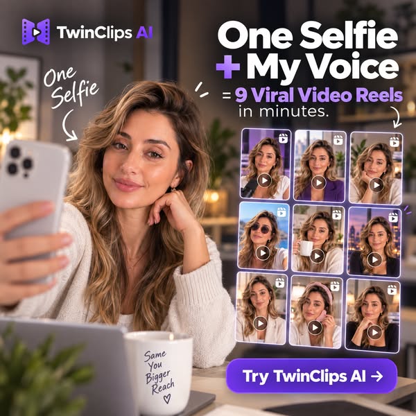 Your AI Twin Avatar. $67 One-Time.