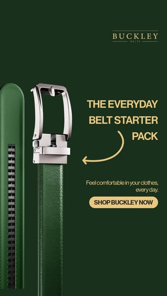 The Belt You Buy Once and Wear Forever.