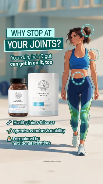Stronger Joints. 2 Steps