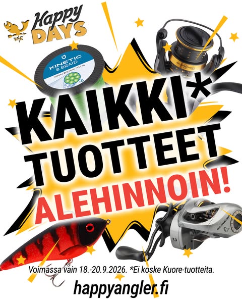 KAIKKI* tuotteet alennettu! Myös vene-elektroniikka!