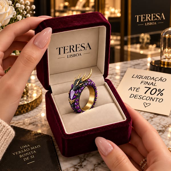 Coleção Romance Dourado — 70% Desconto + Portes Grátis