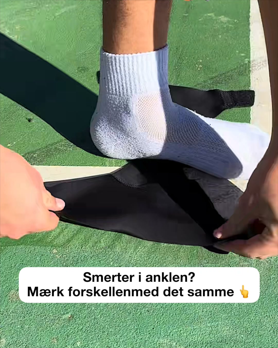 Stop smerter i anklen, og hold dig aktiv!