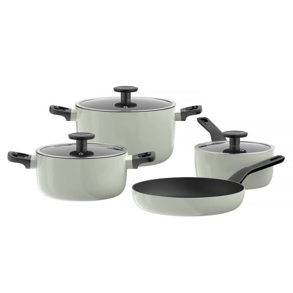 Zestaw garnków non-stick Glints Sage 7-el.