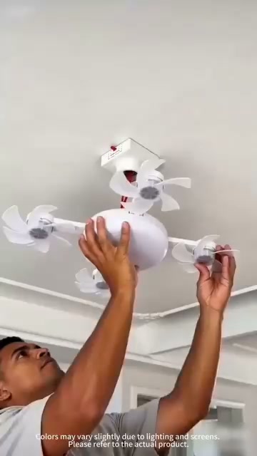 Turn Any Light Socket Into A Fan