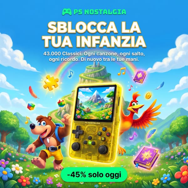Oltre 43.000 giochi retro!