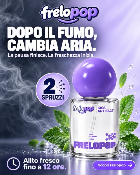 Non è il solito spray alla menta