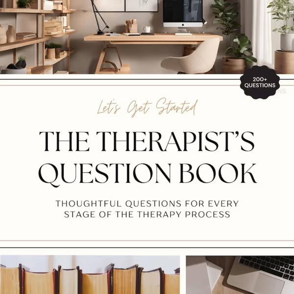90% Off Therapist Questions Workbook