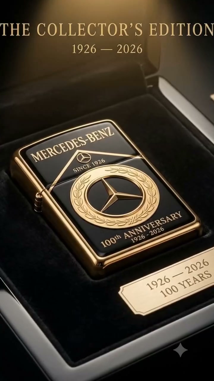 Merc 100th Anniversary Edition Elegant Zippo Lighter (1926-2026)