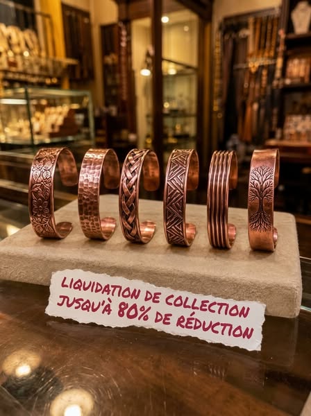 Ma mère a vécu jusqu'à 96 ans. Elle n'a jamais retiré son bracelet en cuivre. Pas une seule fois.