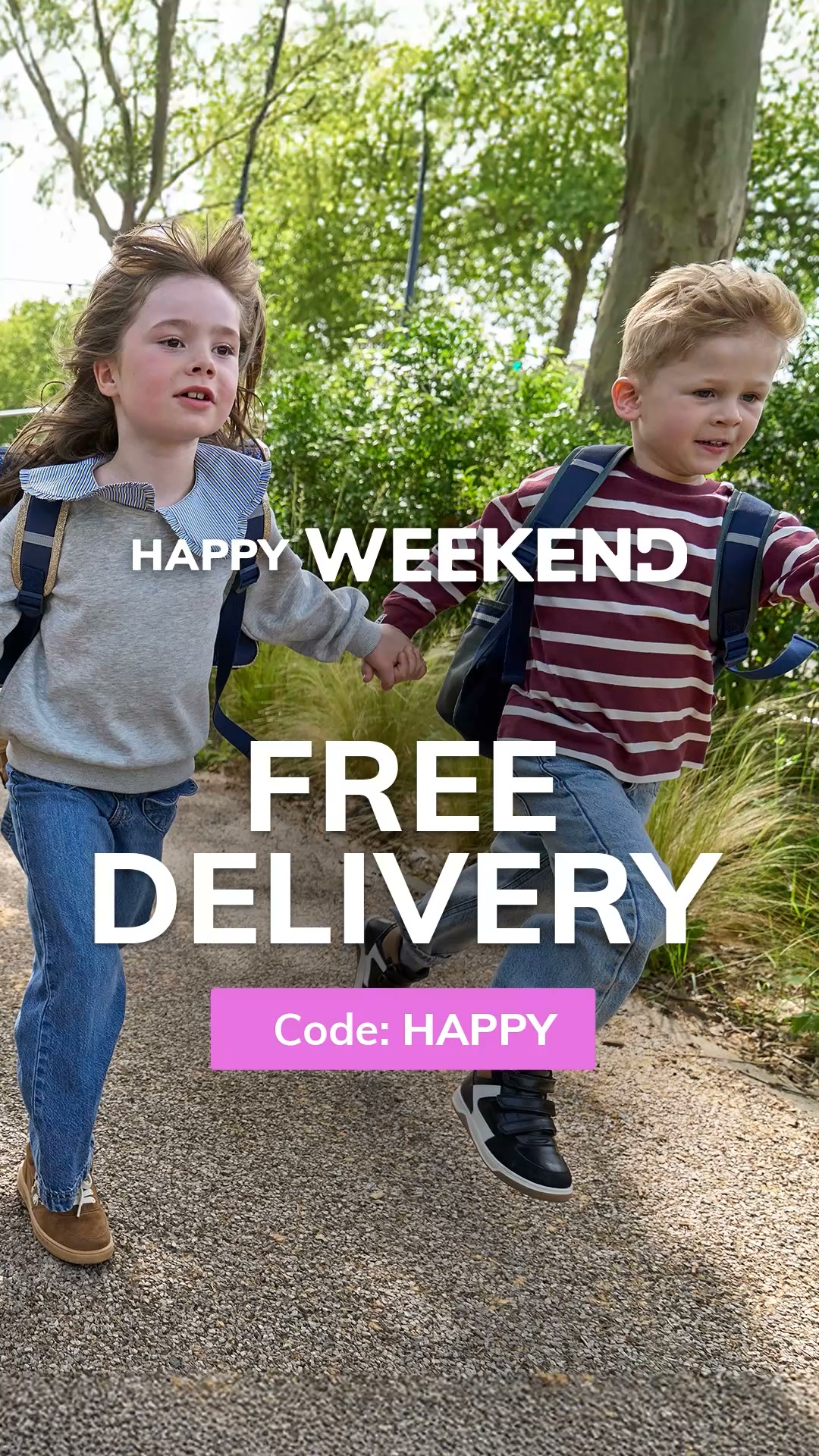 FREE delivery | Code: HAPPY