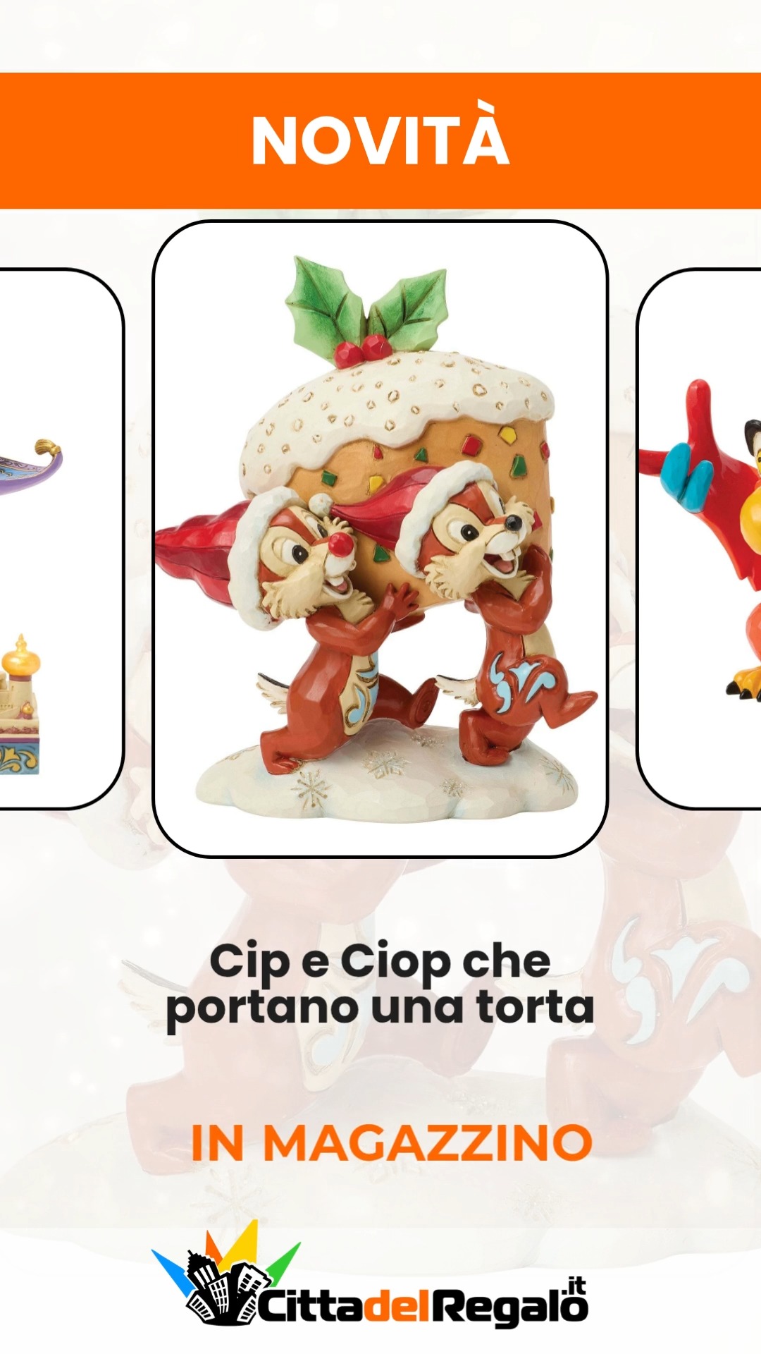 Anúncio de CITTADELREGALO.it - Statuine e oggetti da collezione Disney