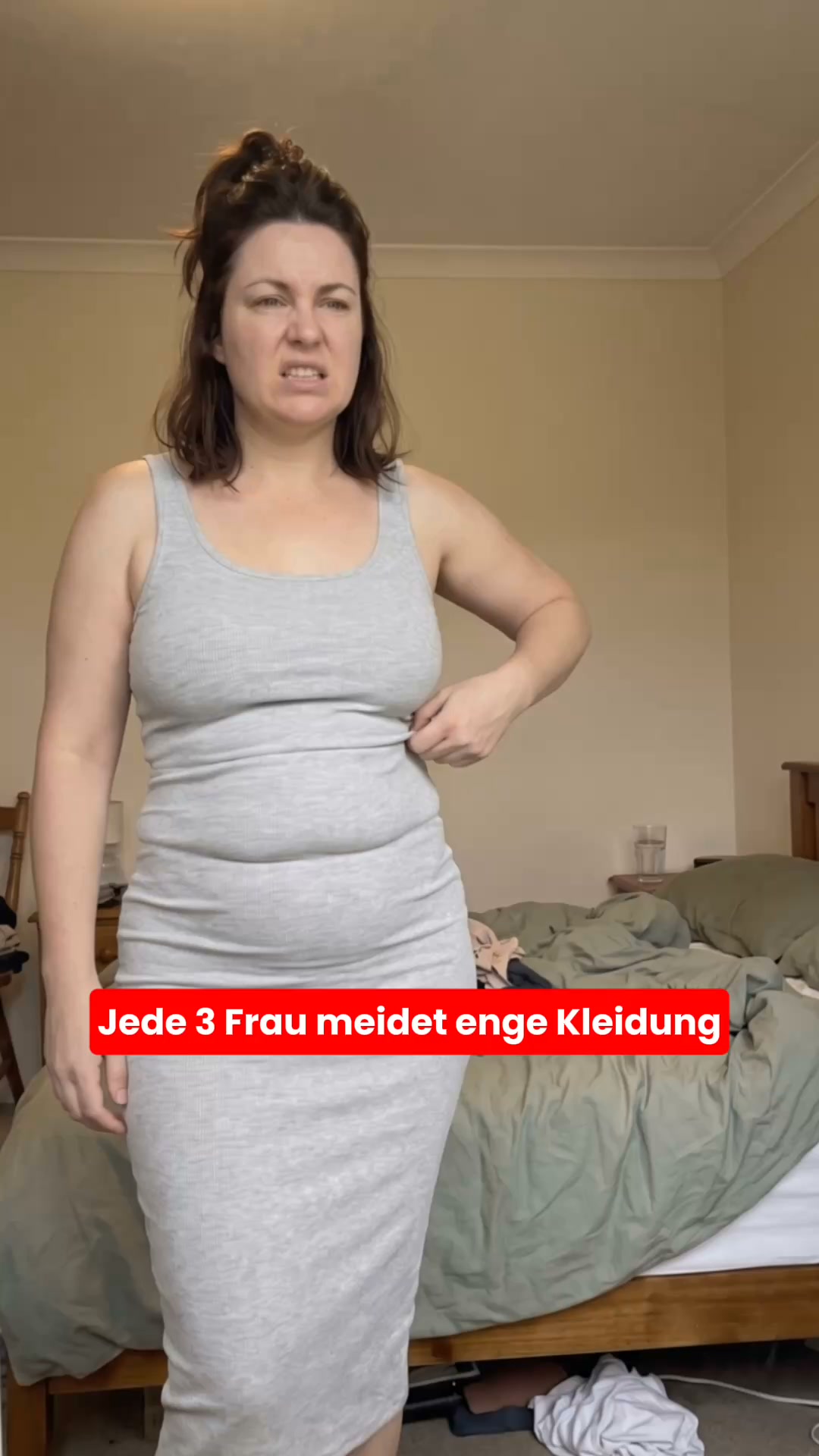 Sanduhrfigur ab dem ersten Anziehen