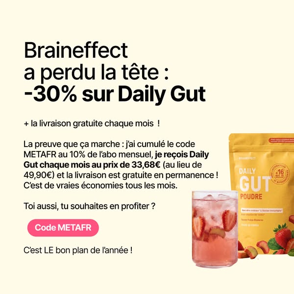 Jusqu’à -30% + port offert