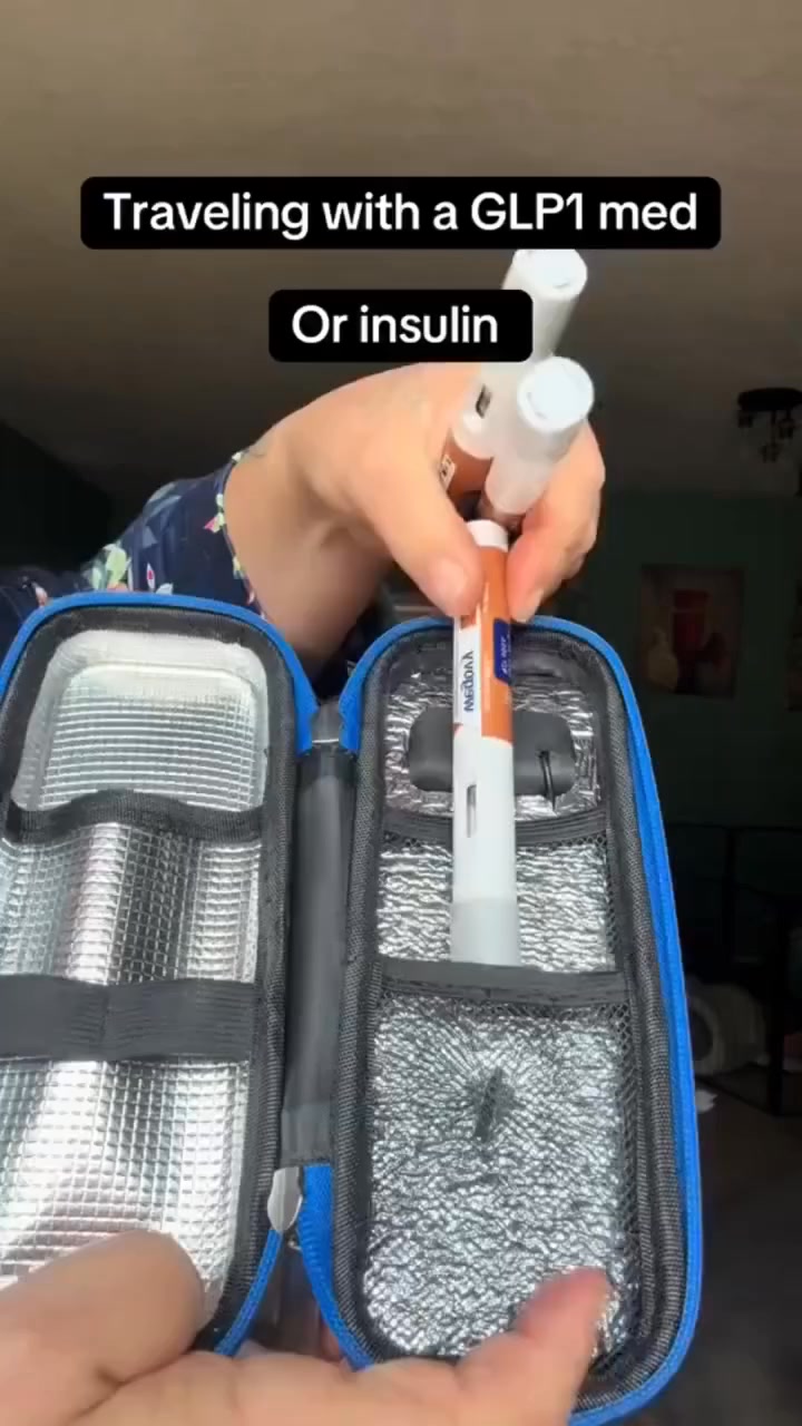 Insulin Cooler Travel Case with Temperature Display