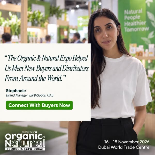 The #1 Natural Products Expo in the Middle East