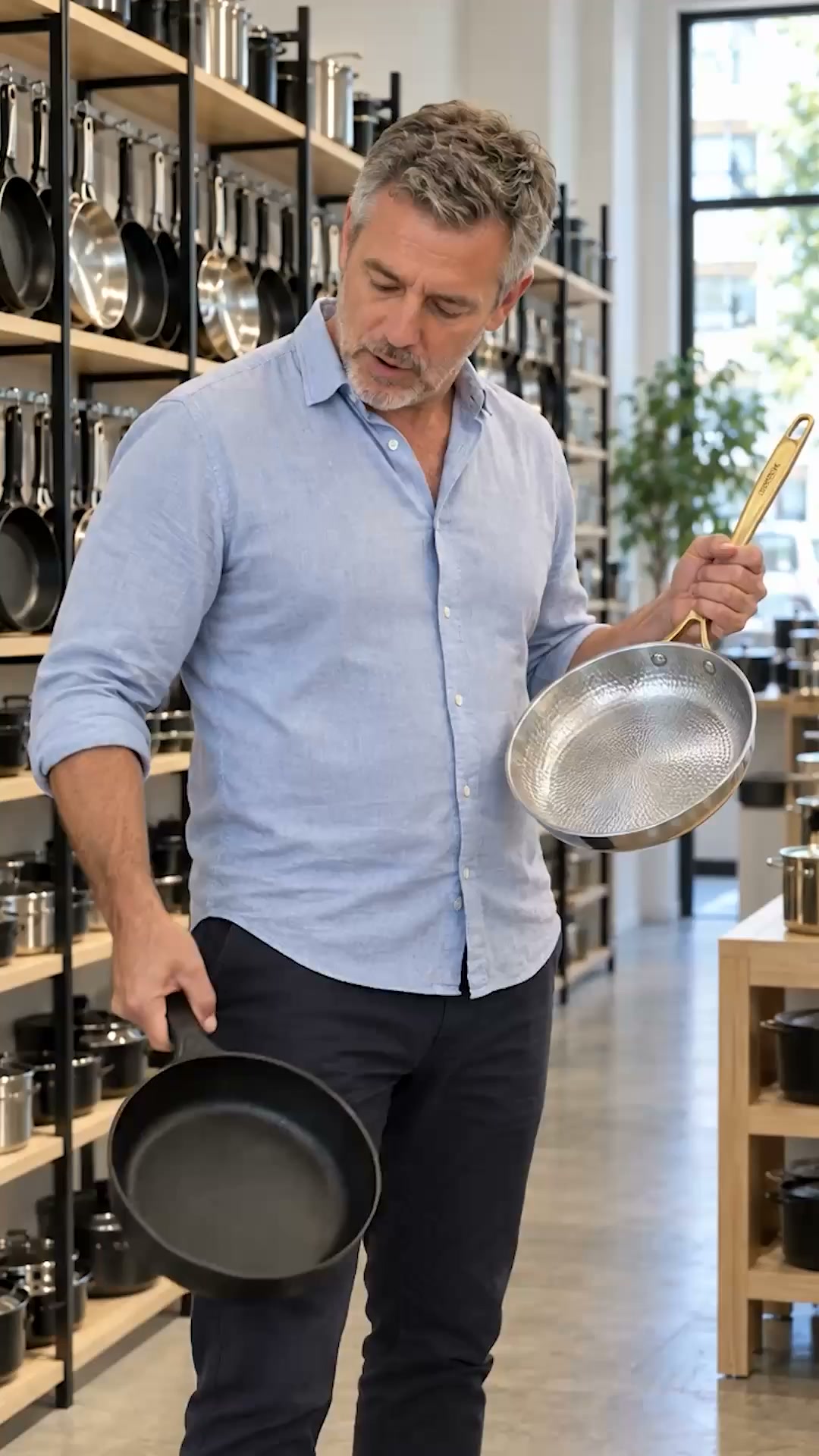 Tien kapotgeslagen pannen, maar één bleek echt