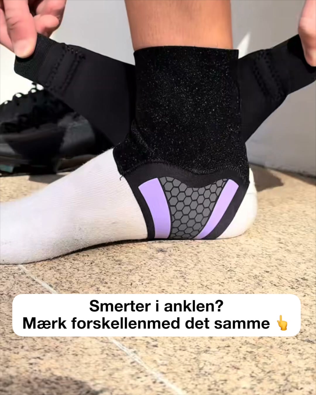 Stop ankelsmerter og hold dig aktiv!