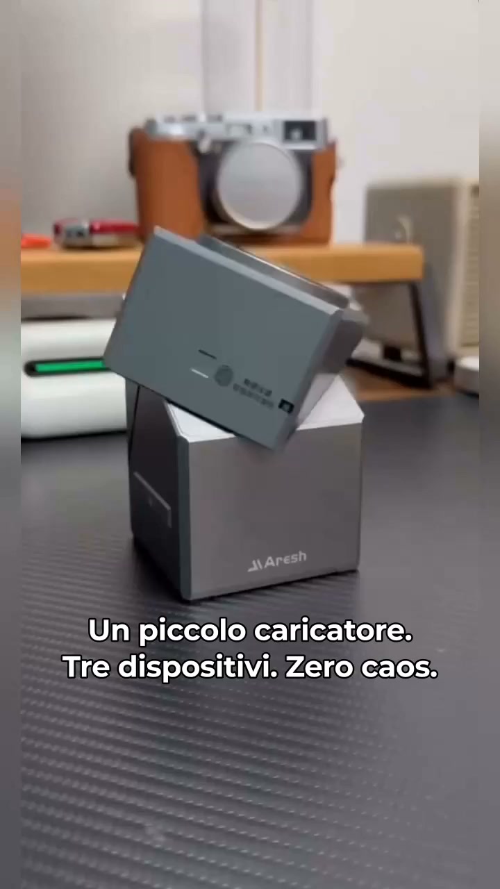 Niente più cavi aggrovigliati