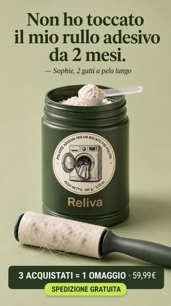Non tocca il rullo adesivo da 2 mesi. Anche con un gatto.