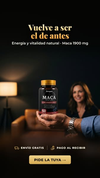 Maca 1900 mg · Envío gratis y pago al recibir