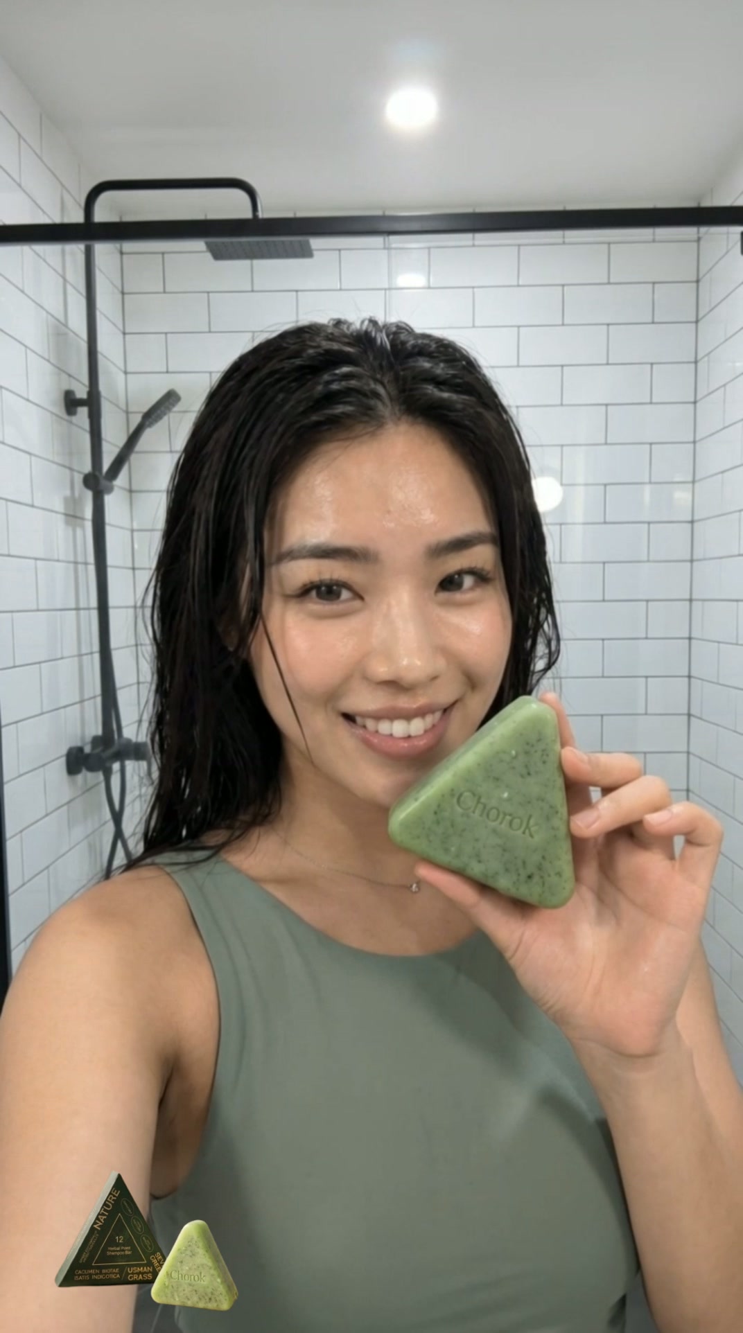 Korean Hair Growth Bar — Stop Hair Loss With 12 Herbs