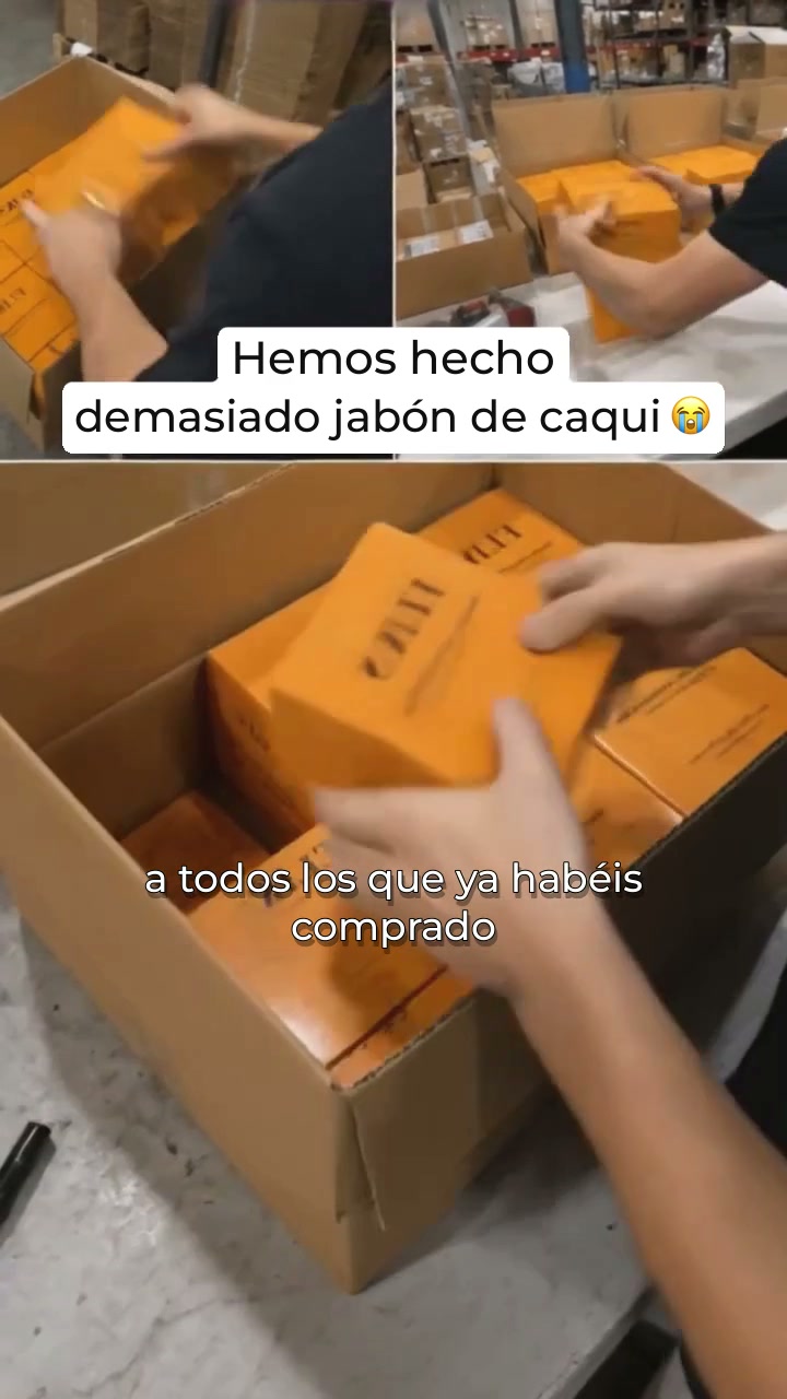 Hemos hecho demasiado jabón de caqui