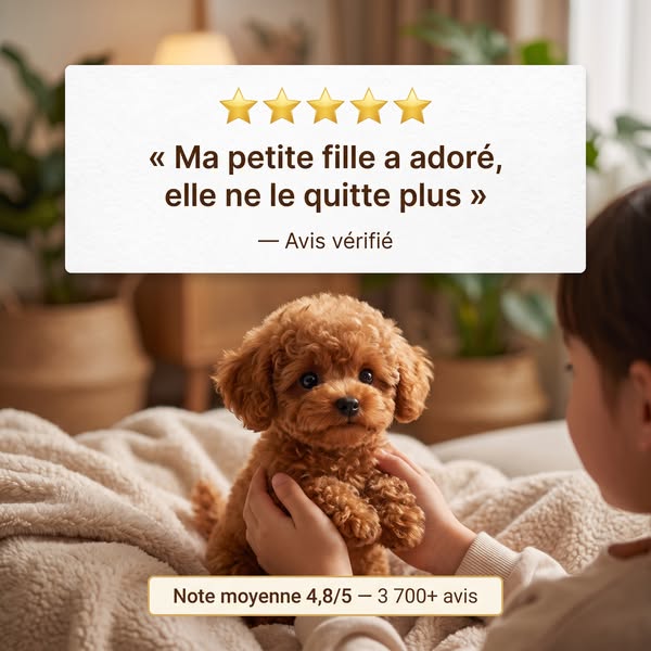 Le chiot, sans les contraintes