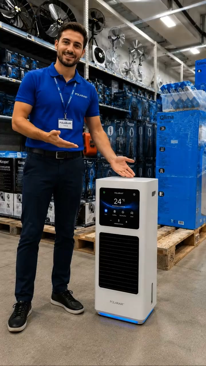 CLIMATIZADOR PORTÁTIL 4 EN 1 AL -70%