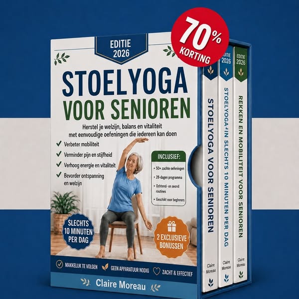 Stoelyoga voor Beginners – 3 Boeken in 1