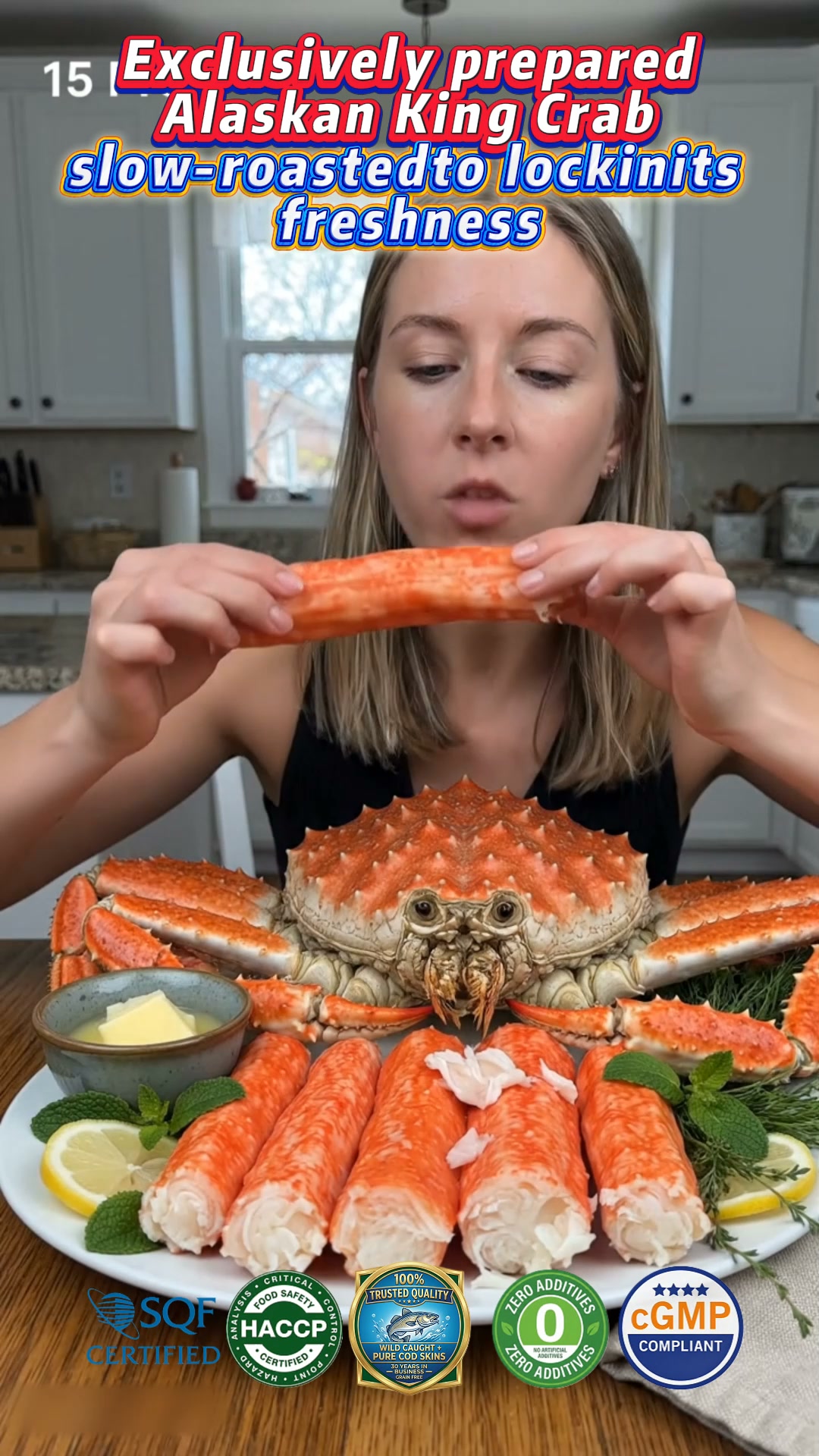 Taste Real Alaskan King Crab — Premium Legs, Ships Straight to You