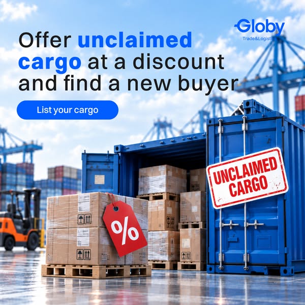 List unclaimed cargo and reach buyers