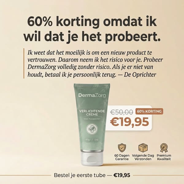 Stop jeuk, roodheid en irritatie in huidplooien.