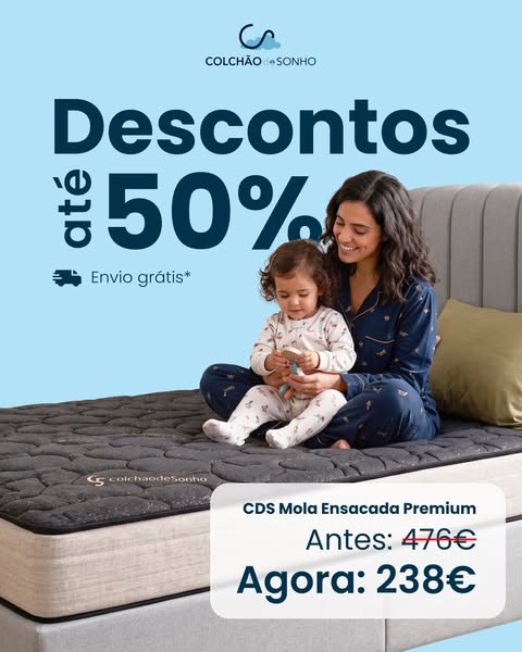 Colchões desde 126€