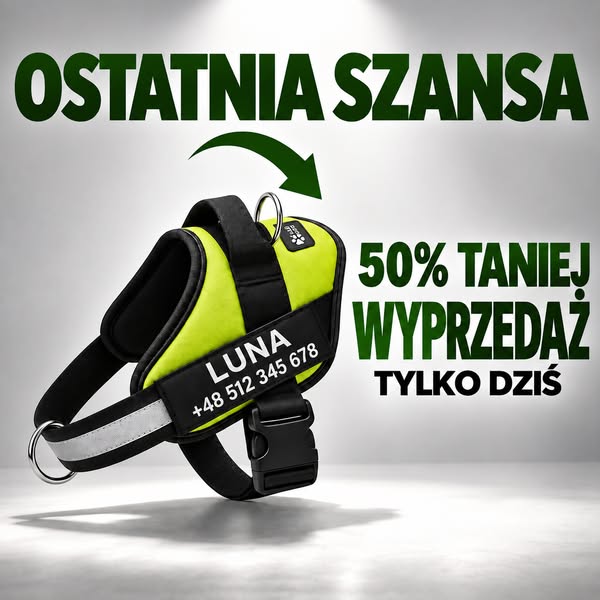 Do 50% taniej – szelki PSIKROK