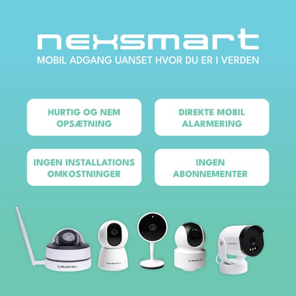 Ingen abonnementer med Nexsmart