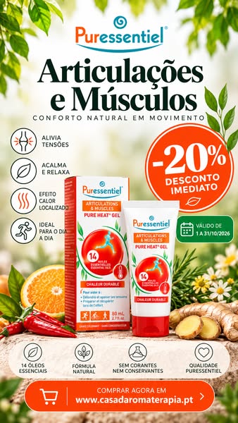 Poupa 20% agora