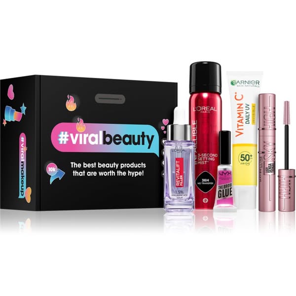L’Oréal Paris #viralbeauty Box zestaw upominkowy dla kobiet