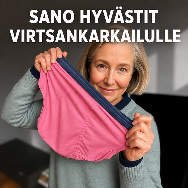 Sano hyvästit virtsankarkailulle