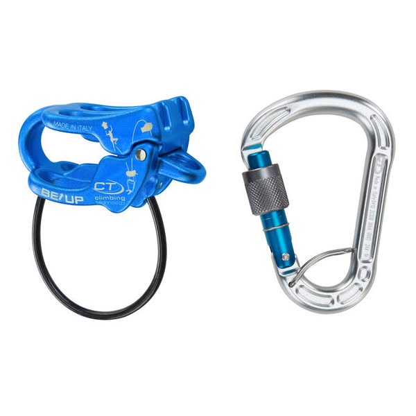 Climbing Technology Be Up Sicherungsgerät Kit Farbe Blau