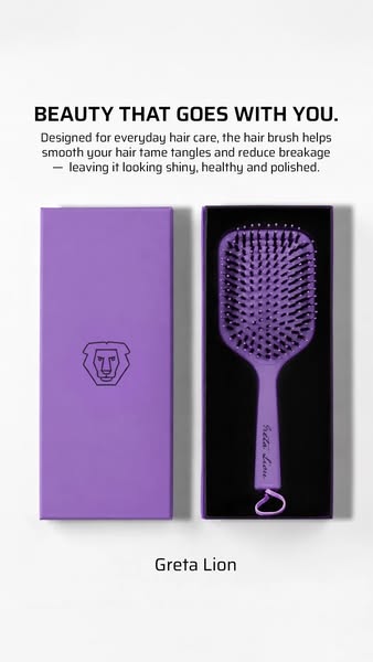 THE BRUSH YOUR HAIR WILL LOVE
