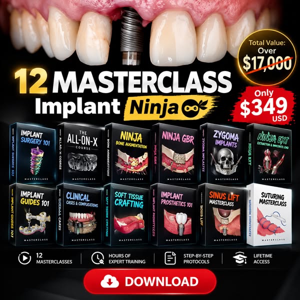 12-in-1 Complete Implantology Mastery Pack