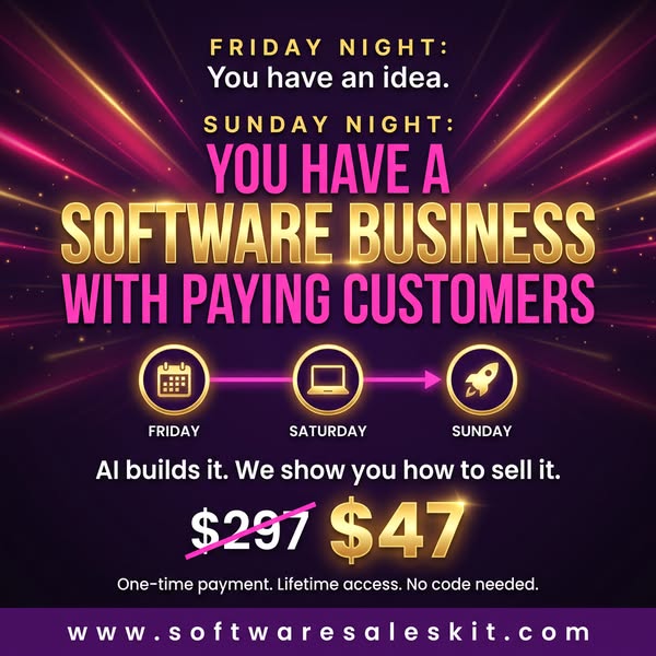 The $47 Software Business Kit (Was $297)